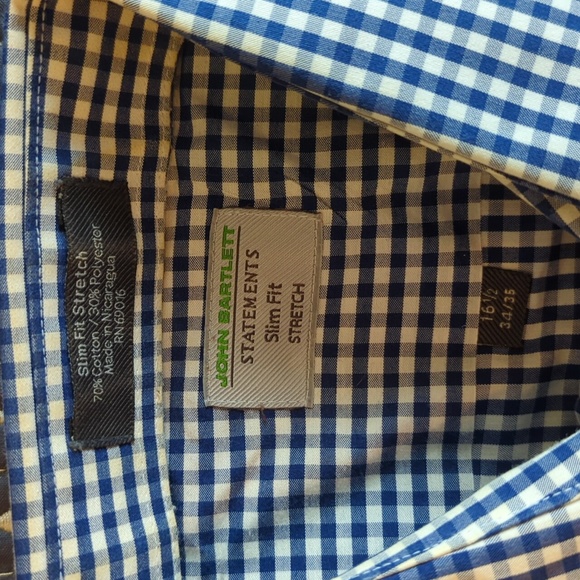 Men's Button Up Dress Shirt - Picture 3 of 3